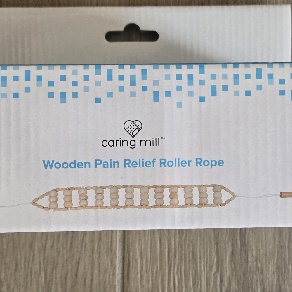 Caring Mill Wooden Pain Relief Roller Rope